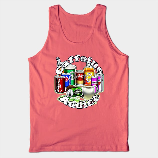 Caffeine Addict Tank Top by theghostfire